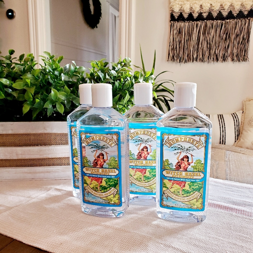 4 Humphrey's Witch Hazel Facial Toner Astringent